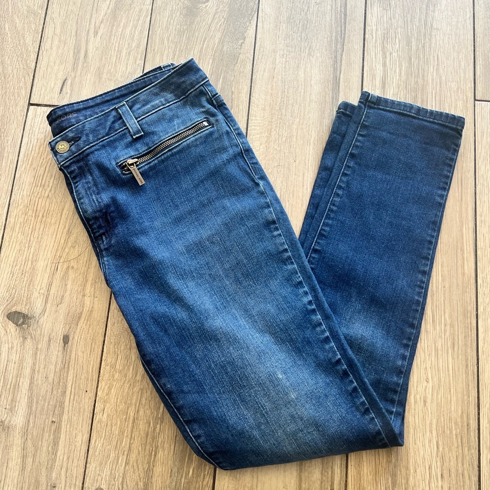 Michael Kors Dark Blue Skinny Jeans